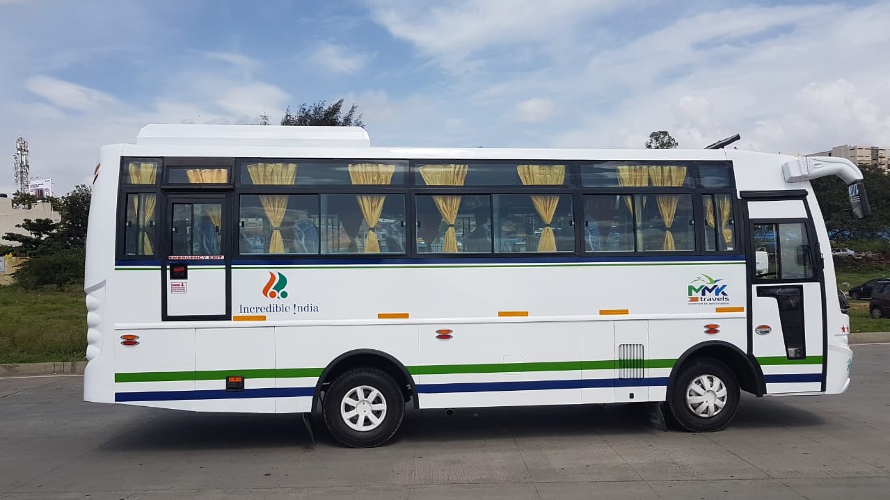 rental bus in Bangalore